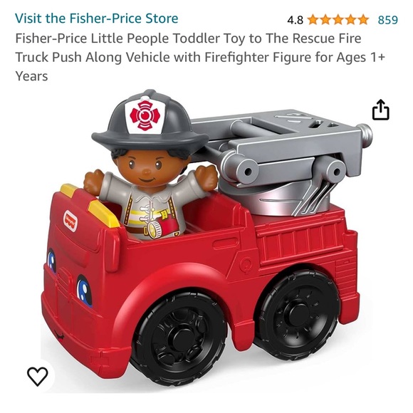Fisher Price Fire Truck Toy - Picture 1 of 4